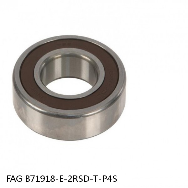 B71918-E-2RSD-T-P4S FAG high precision bearings