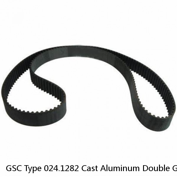 GSC Type 024.1282 Cast Aluminum Double Groove V Belt Pulley 1" Keyed Bore