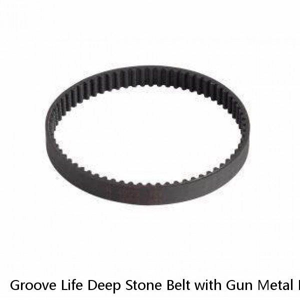 Groove Life Deep Stone Belt with Gun Metal Magnetic Buckle B1-002-OS NEW!