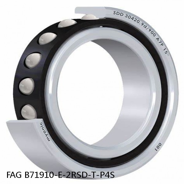 B71910-E-2RSD-T-P4S FAG high precision bearings #1 small image