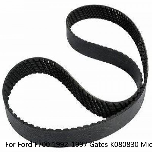 For Ford F700 1992-1997 Gates K080830 Micro-V V-Ribbed Belt #1 small image