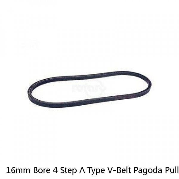 16mm Bore 4 Step A Type V-Belt Pagoda Pulley Belt Outter Dia 40-130mm #1 small image