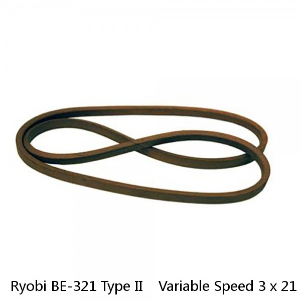 Ryobi BE-321 Type II    Variable Speed 3 x 21 120V Belt Sander NO Dust Bag BE321 #1 small image