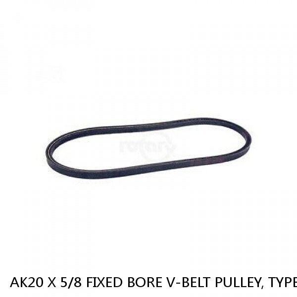 AK20 X 5/8 FIXED BORE V-BELT PULLEY, TYPE 5/8 #1 small image