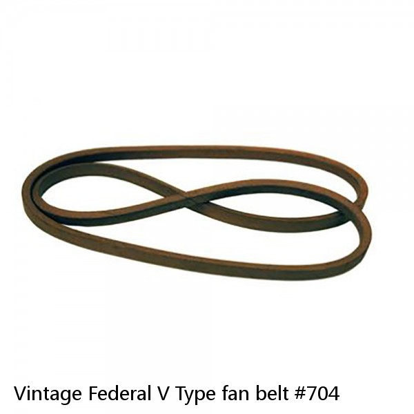 Vintage Federal V Type fan belt #704 #1 small image