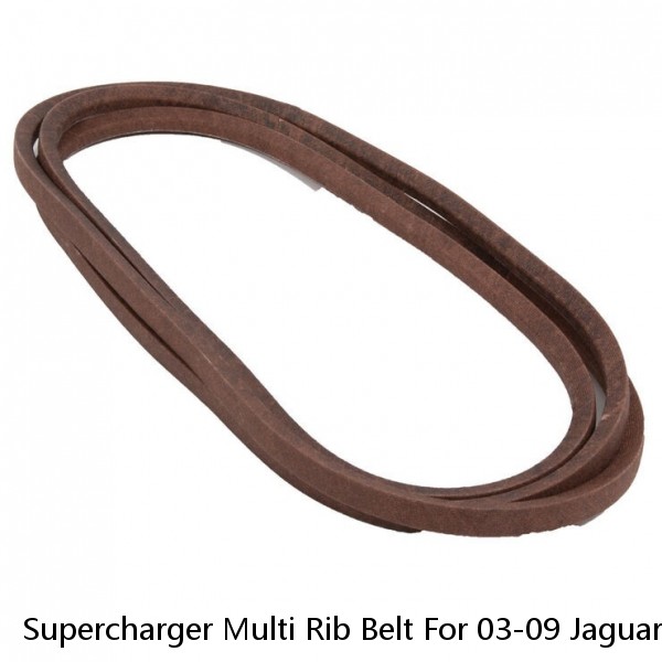 Supercharger Multi Rib Belt For 03-09 Jaguar XKR S Type XF XJR Super V8 WB62P6