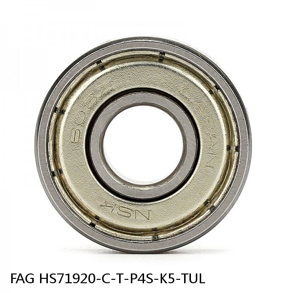 HS71920-C-T-P4S-K5-TUL FAG high precision ball bearings #1 image