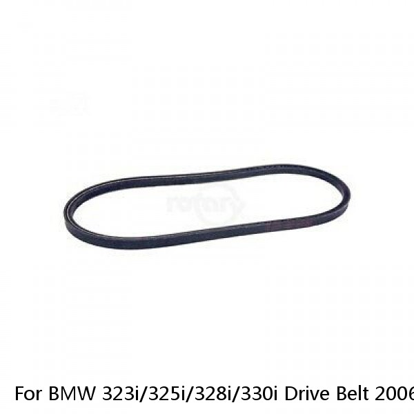 For BMW 323i/325i/328i/330i Drive Belt 2006-2013 Main Drive V-Belt Type 6 Rib #1 image